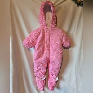 Carters One Piece Snowsuit With Removable Feet Size 6 To 9 Months
